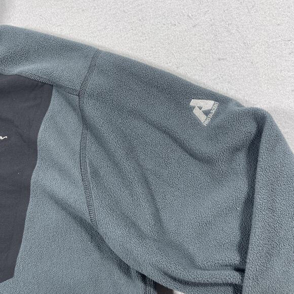 Eddie Bauer Jacket Mens Large Gray Fleece First Ascent Full Zip Outdoor Pockets - Picture 3 of 10